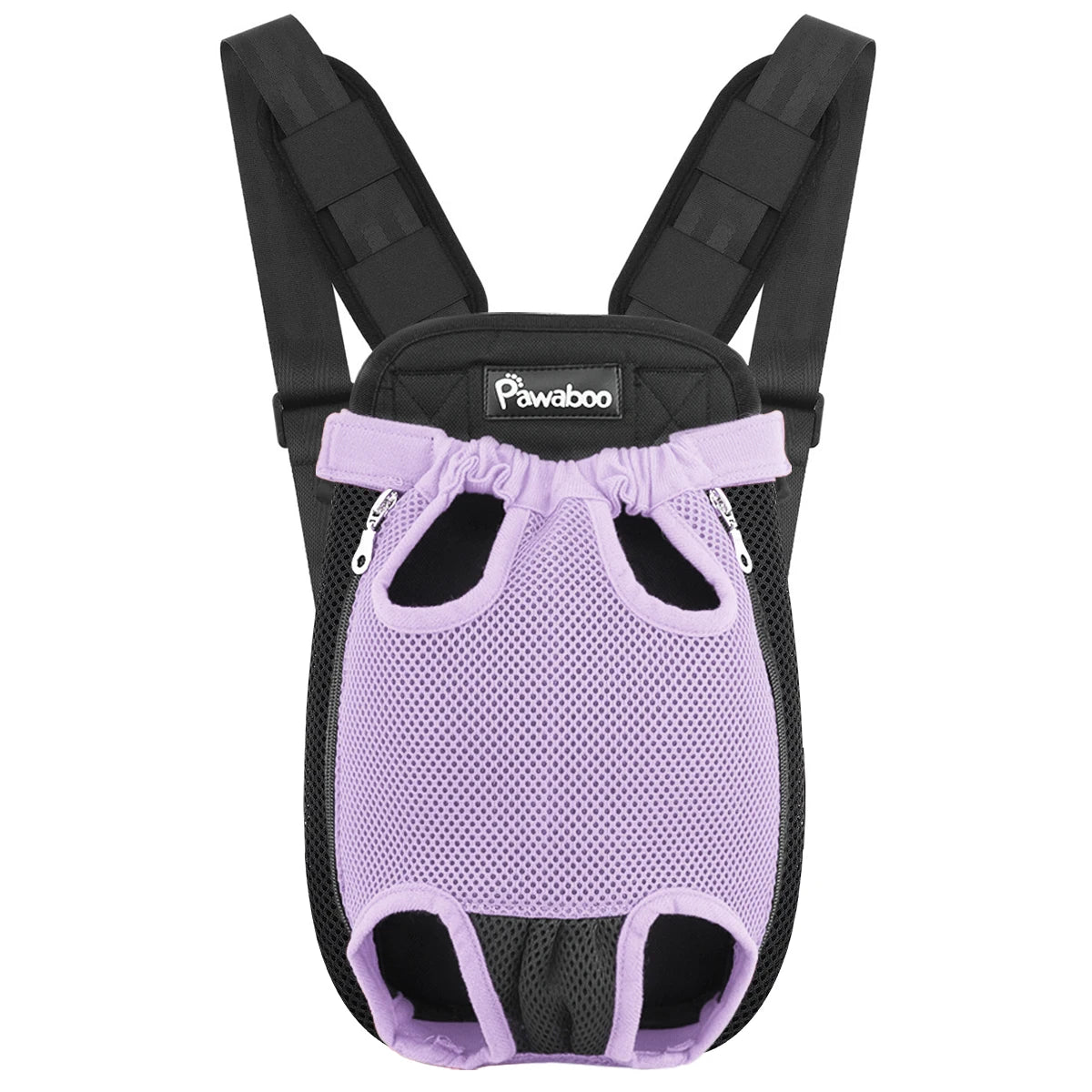 Pawaboo Pet Carrier Backpack Adjustable Pet Front Cat Dog Carrier Backpack Travel Bag  Easy-Fit for Traveling Hiking Camping