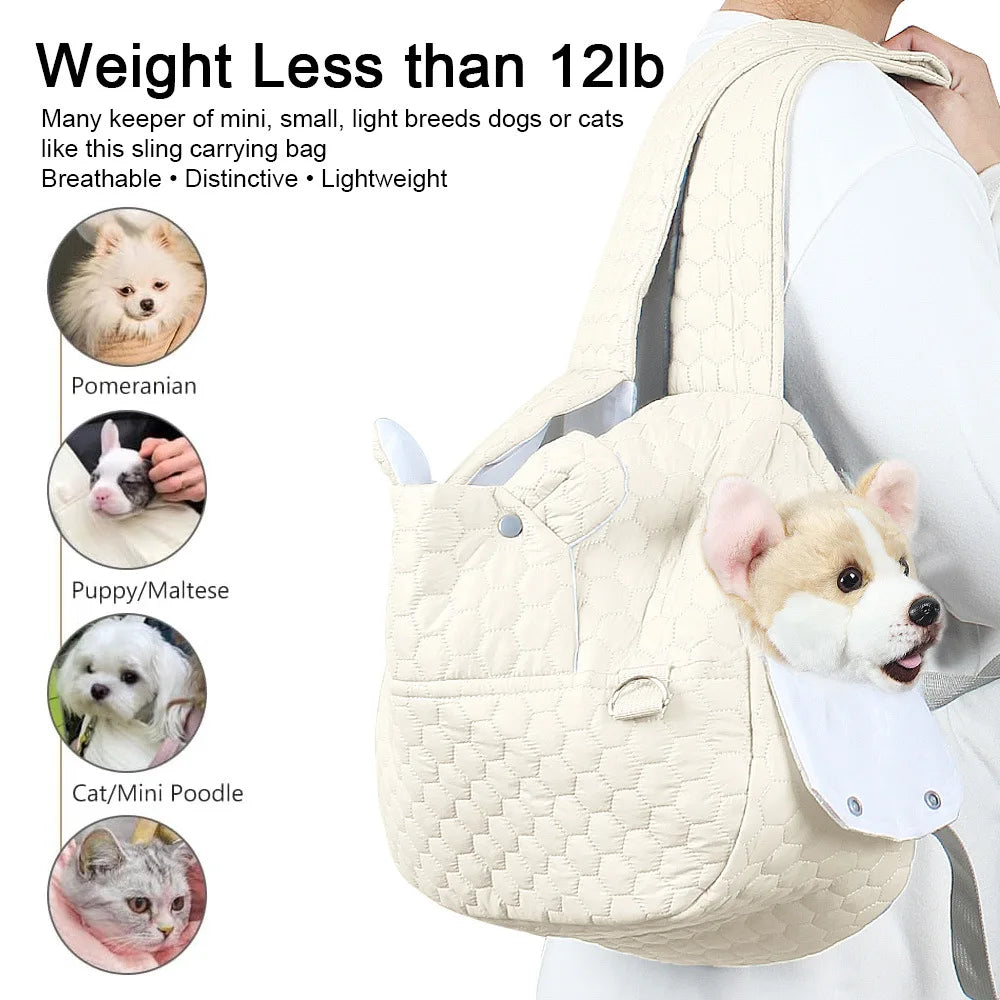 Pet Backpack Portable Backpack Travel Pet Chest Bag Cat Dog Carrier