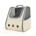 Pet Cat Backpack Travel Backpack for Medium Cats Bag for Pet with Breathable,Spacious and Cozy Design Cat Accessories（Grey）