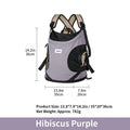 Pet Chest Backpack Front Carrying Tote Backpack Dogs and Cats Breathable Portable Outdoor Bag Shoulder Cat Bag