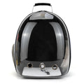 Transparent pet bag, pet backpack, breathable and wear-resistant, small dog backpack, cat backpack for going out.