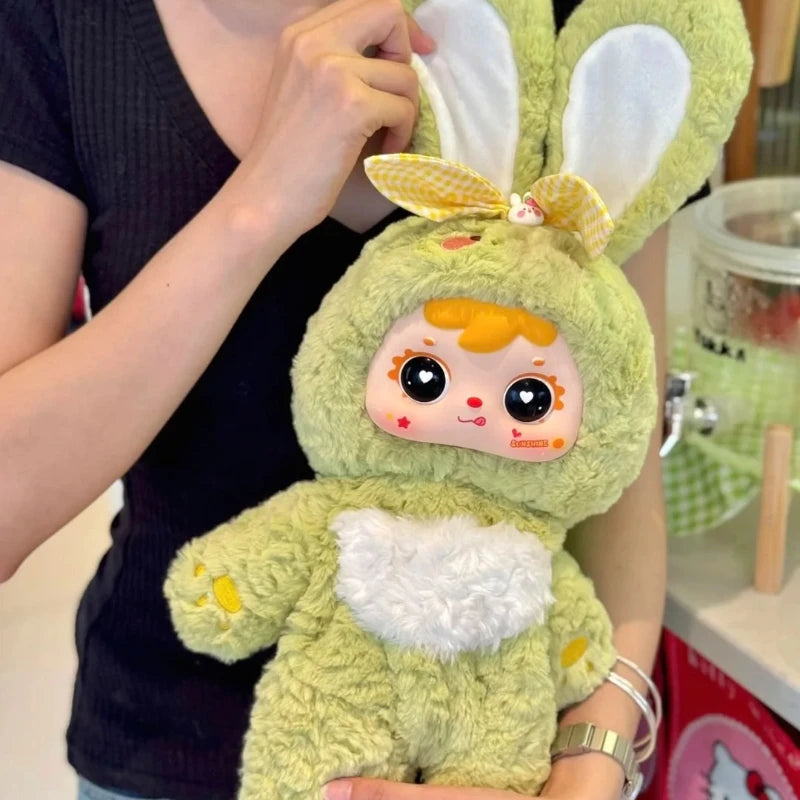 Samuel Cute Pet Backpack Plush Blind Box Large Capacity Traveling Casual Bag Fashion Cartoon Cute Doll Bag Birthday Mystery Gift