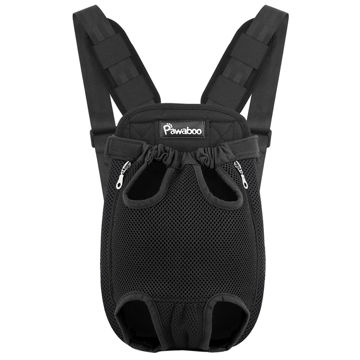 Pawaboo Pet Carrier Backpack Adjustable Pet Front Cat Dog Carrier Backpack Travel Bag  Easy-Fit for Traveling Hiking Camping